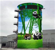 熱電廠110米混凝土煙囪刷色環(huán)施工程序