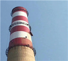 煙囪防腐_維修_刷航標(biāo)_美化_加固_刷色環(huán) 煙囪防腐